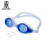 ست عینک و گوش گیر شنا K3 با لنز ضد بخار و محافظ UV