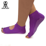 جوراب بدنسازی جلو باز پیلاتس 32042 استپدار