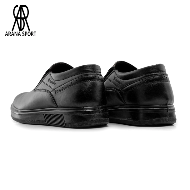 Men's Black Slip-On Formal Shoes 2