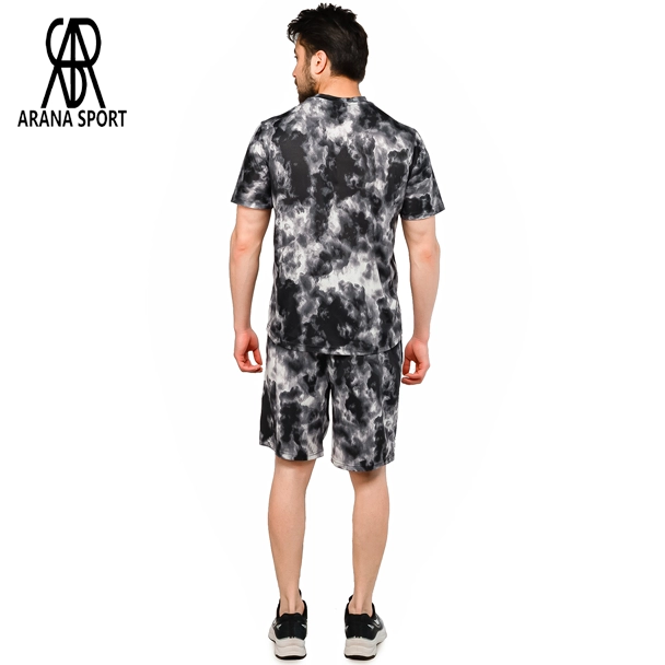 Men's Nike Patterned Mesh T-Shirt & Shorts Set 6