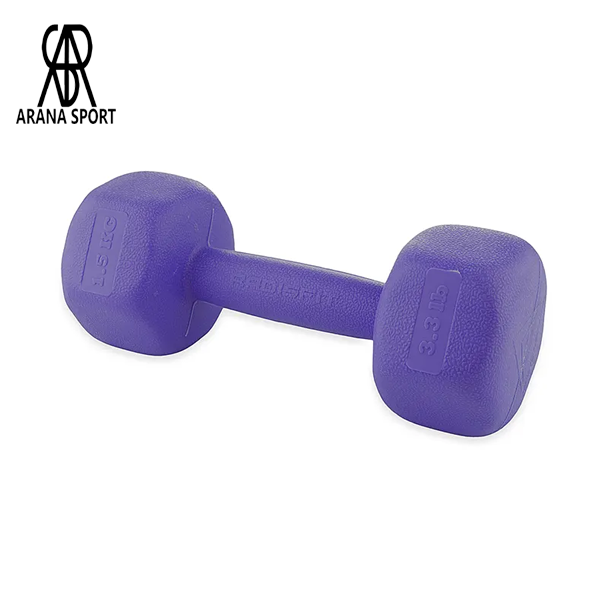 دمبل بدنسازی ایروبیک بانوان 1.5 کیلویی رادیس فیت