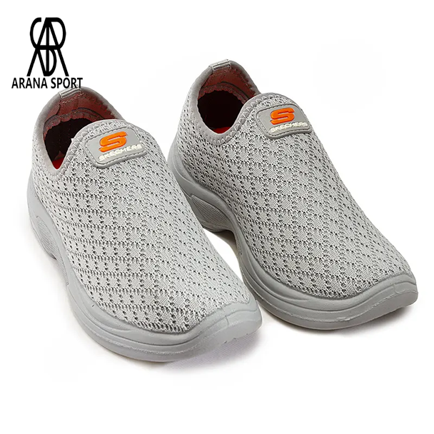 نمای جلو کفش ورزشی بچه گانه پرسان مدل اسکیچرز