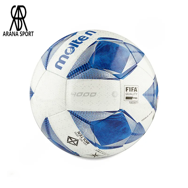 توپ فوتبال تمرینی و مسابقه‌ای طرح Molten 4000 سایز 4