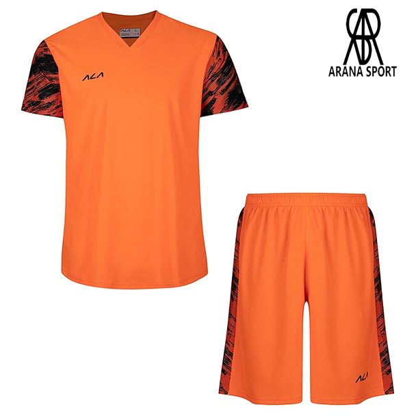 ست پیراهن و شورت فوتسال اعلا ALA206-009 اورجینال