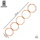 Octagonal Agility Rings for Fitness and Coordination