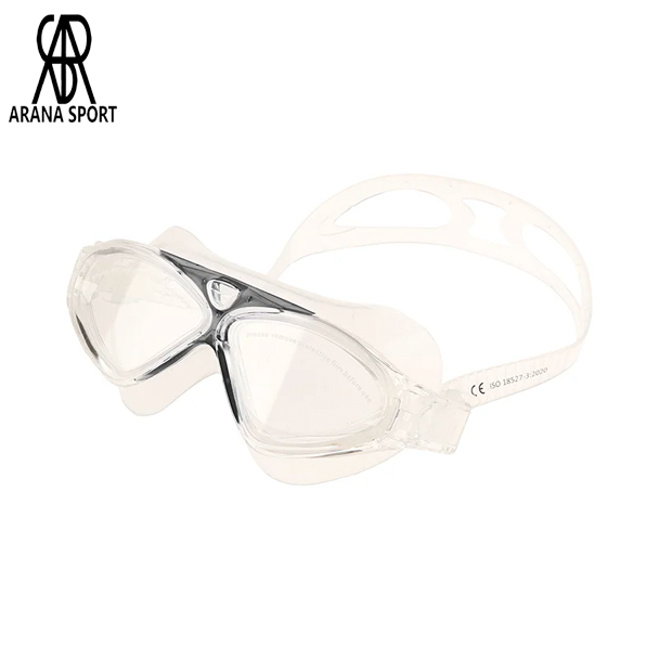 عینک شنا اسپیدو 012323552-8 برند ارنا اسپورتر با طراحی ماسک و دید وسیع