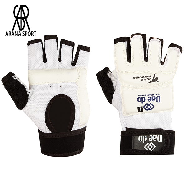 دستکش تکواندو 01 Dae do برند آرنا اسپورتر – نمای جلو