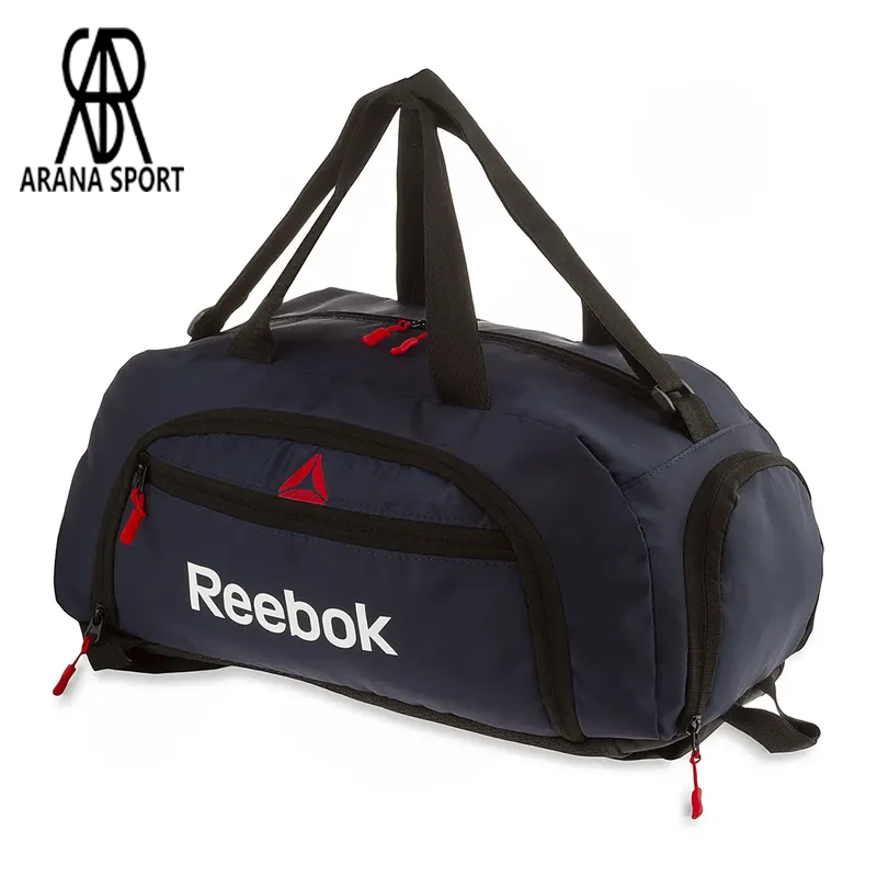 کیف ورزشی مقاوم برزنتی طرح ریبوک مناسب باشگاه و سفر