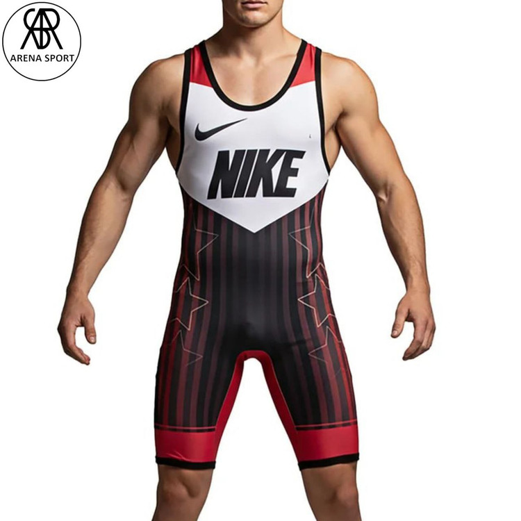 singlet کشتی مردانه Nike style breathable