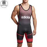 دوبنده کشتی مردانه طرح آدیداس نمای جلو