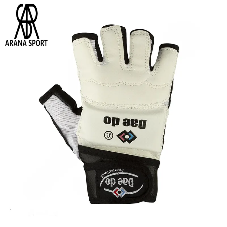 دستکش تمرینی تکواندو برند Dae do مدل BYT حرفهای