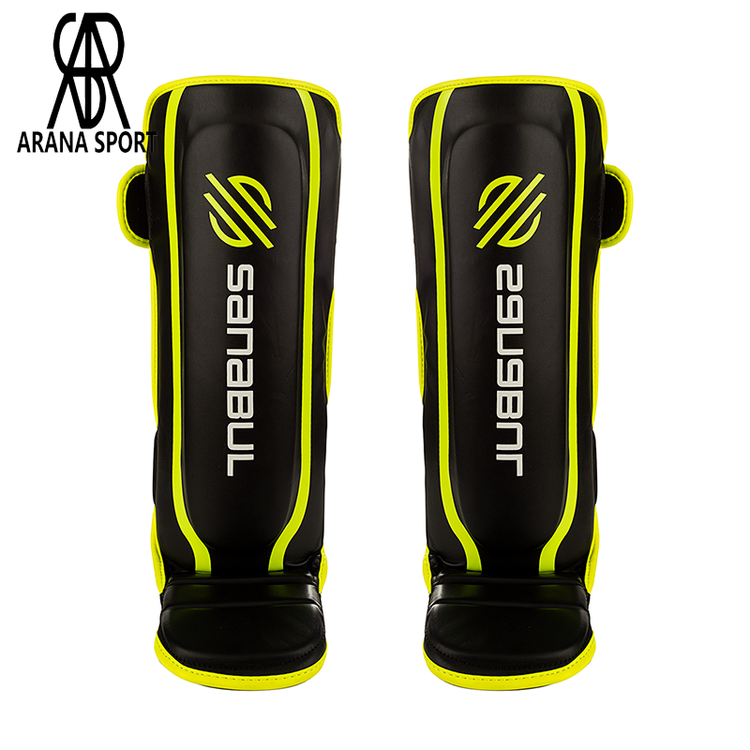 نمای جلوی ساق روپایی تکواندو SANABUL مدل 03 04 02 مناسب تمرین و مسابقه