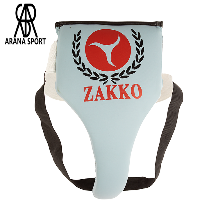 نمای پشت محافظ کشاله ران بانوان تکواندو با طراحی ارگونومیک