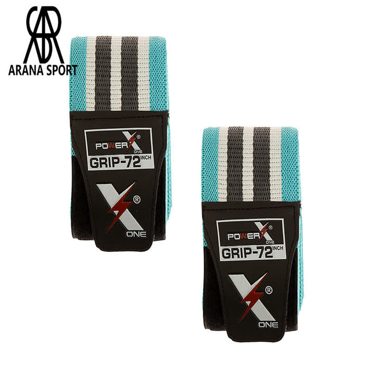 زانوبند جفتی پاورایکس مدل Grip 72 برای اسکات و وزنه برداری