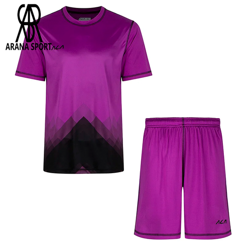 نمای جلوی ست پیراهن شورت فوتسال اعلا ALA440-012