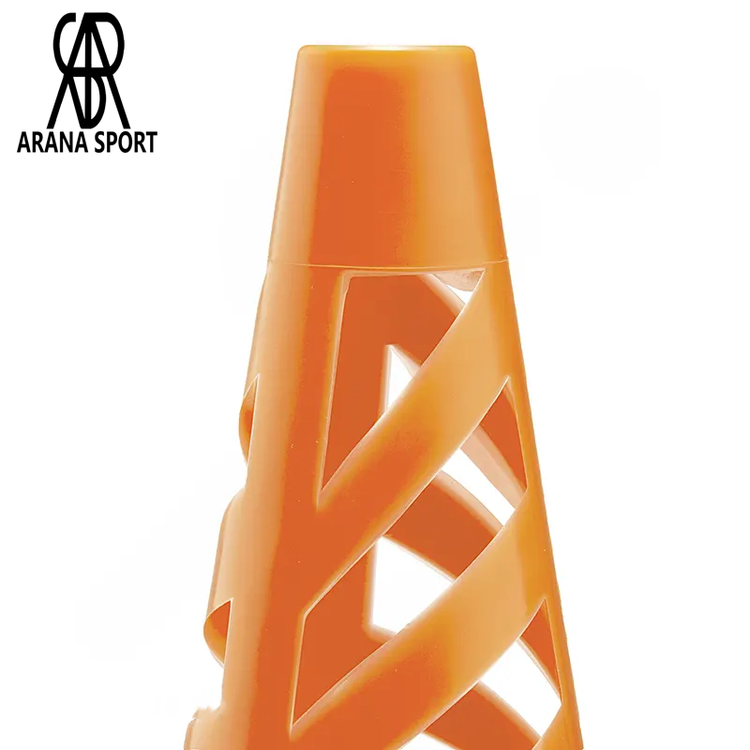 مخروط تمرینی فوتبال ژلهای شیاردار مناسب چابکی