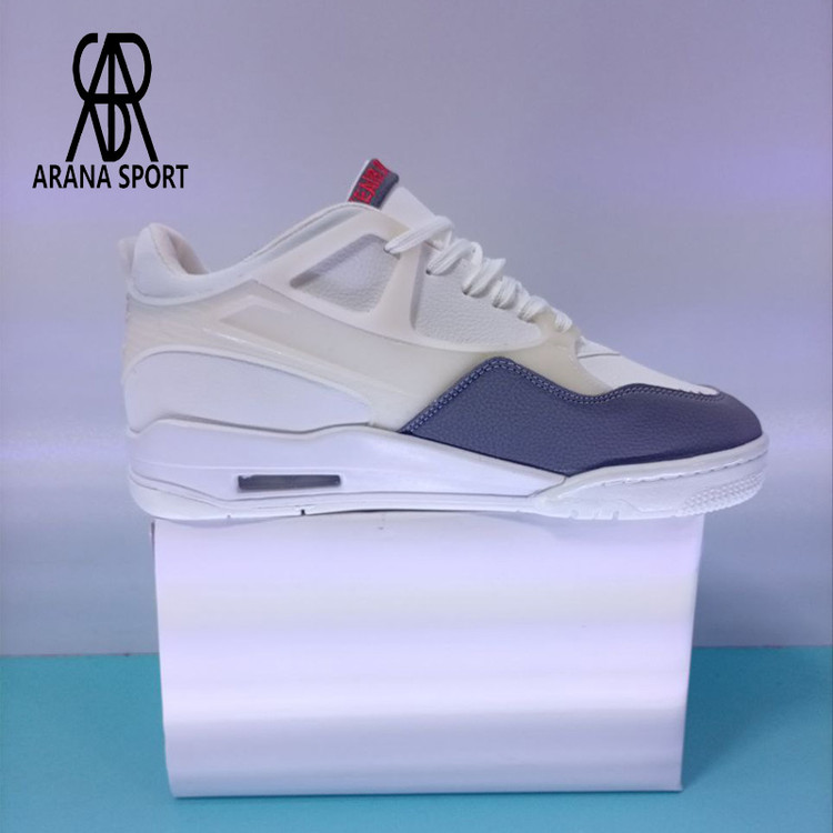 نمای بغل کتونی نایک جردن با کف دوخت