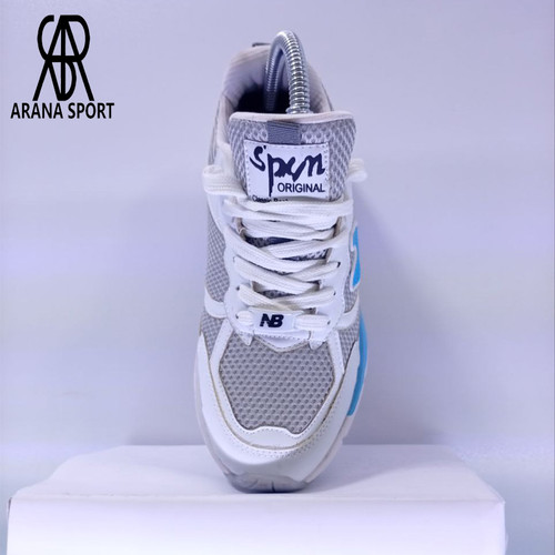 کتونی نیوبالانس 990 همپر کف دوخت مردانه رنگ طوسی