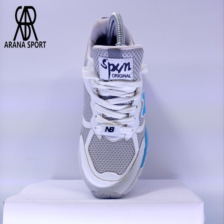 کتونی نیوبالانس 990 همپر کف دوخت مردانه رنگ طوسی