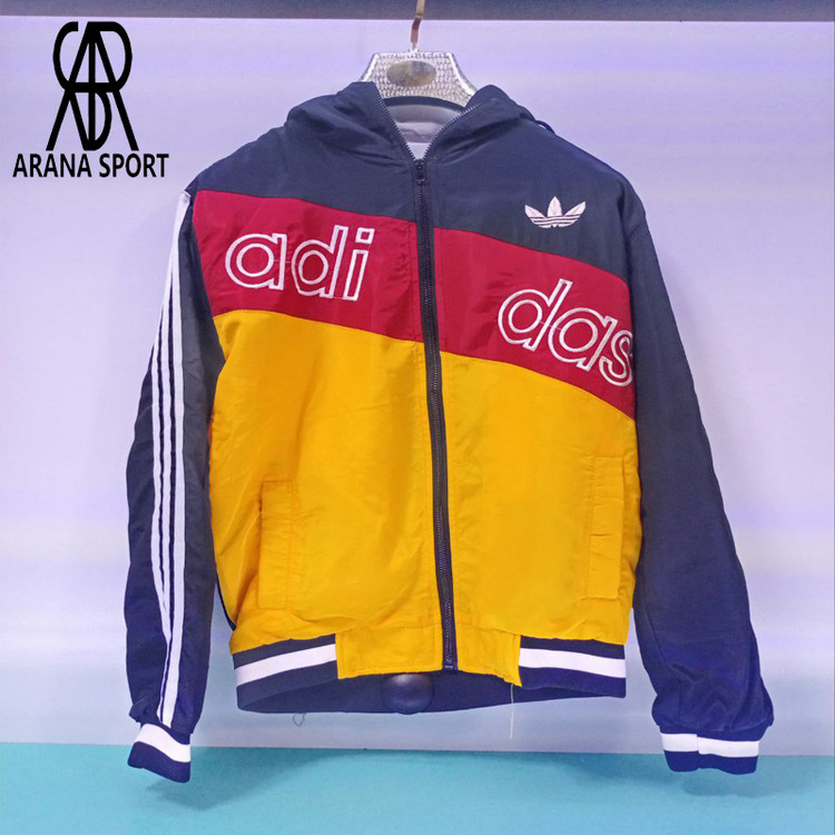 نمای جلو سویشرت جلو باز آدیداس