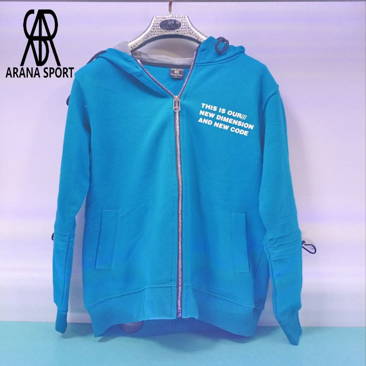 نمای جلو سویشرت دورس پنبه سه نخ