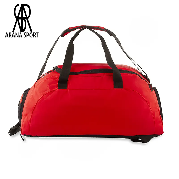 نمای جلو ساک ورزشی نایک با جیب زیپ دار بزرگ – Arena Sporter 03