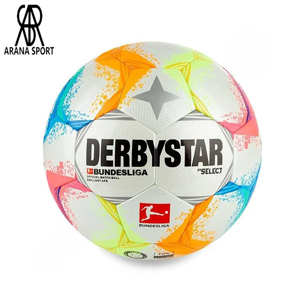 توپ فوتبال حرفه‌ای PU ضد آب Arena Sporter مدل Derbystar Bundesliga 01