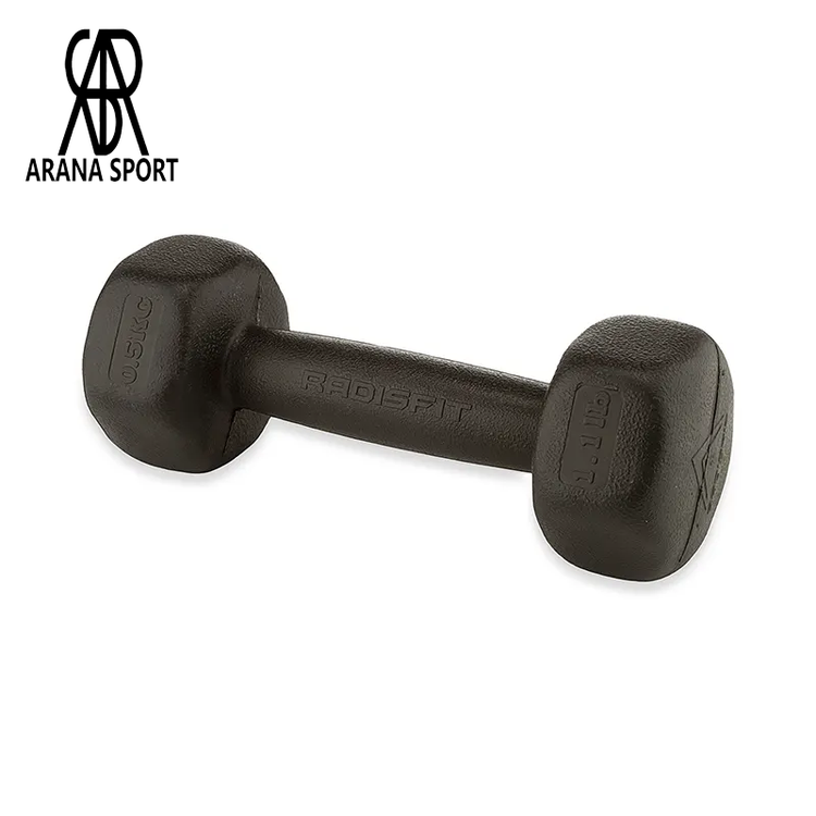 دمبل بدنسازی ایروبیک بانوان تکی 0/5 کیلویی رادیس فیت (تکی) کد 2000331 | آرنا اسپورتر (سفارش تعداد بالا 09194369282)