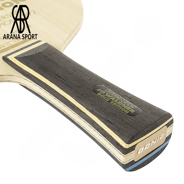 چوب راکت دونیک مدل JO WALDNER GOLD EDITION مناسب بازیکنان تهاجمی مدرن با گروه OFF- و OFF و کیفیت ساخت حرفهای