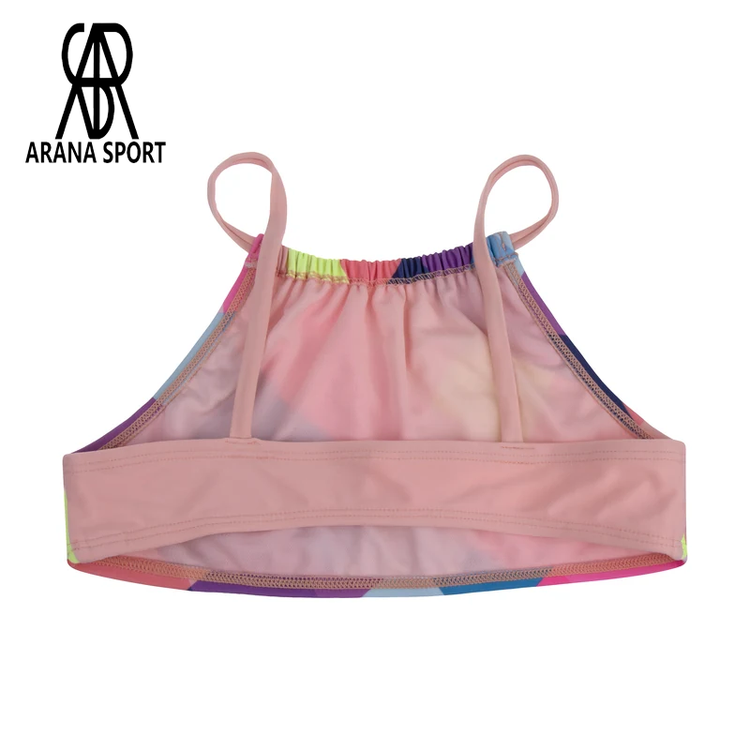 مایو بچه گانه دخترانه دو تکه بندی 001 با دوخت مناسب و طراحی زیبا، انتخابی کاربردی برای فصل تابستان.