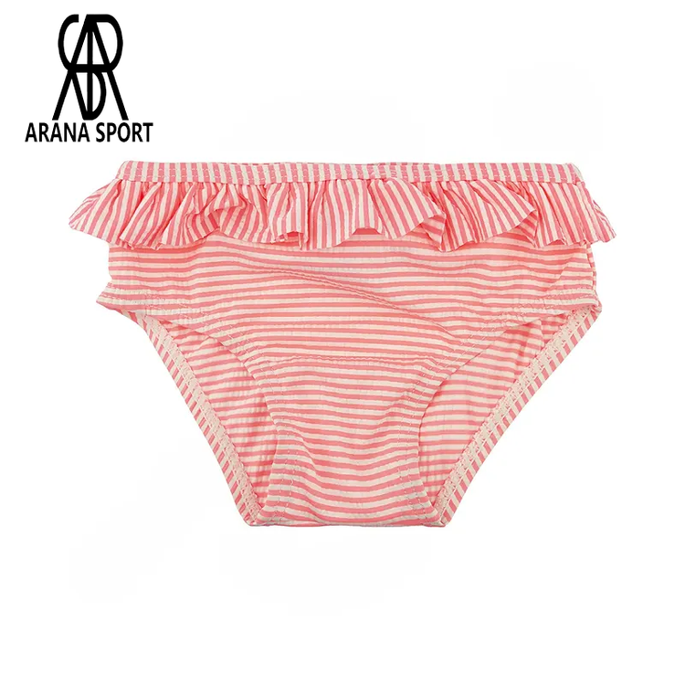 شورت مایو شنا بچه گانه دخترانه KIABI02 MGH با طراحی رنگارنگ و شاد، مناسب استخر، ساحل و تفریحات آبی کودکان.