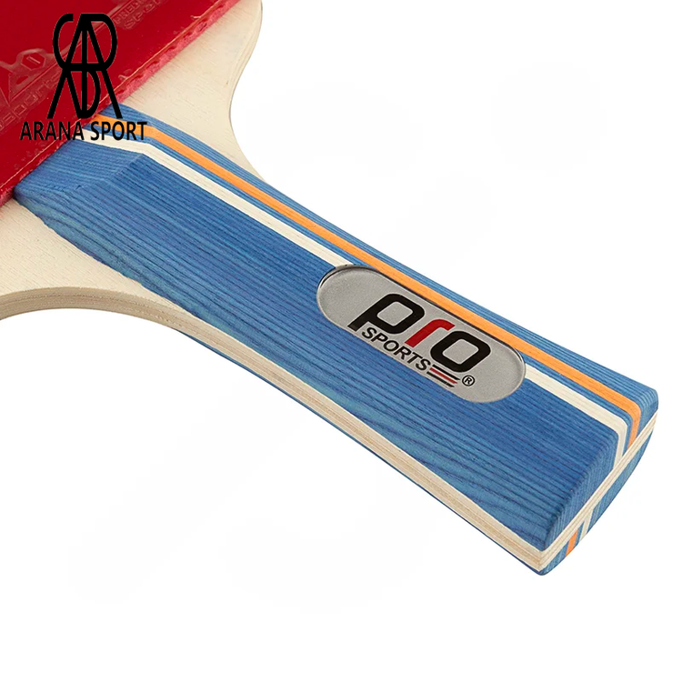 راکت تنیس روی میز جفتی پرو اسپرتز K3000 داخل کیف محافظ، مناسب استفاده مدارس، باشگاه، خانه، دورهمی دوستانه و تمرین بازیکنان تازه کار تا نیمه حرفه ای