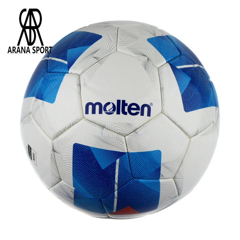 توپ فوتبال مولتن ونتاگیو F5 N 4900 سایز 5 با فناوری ACENTEC و استاندارد FIFA QUALITY PRO مناسب زمین چمن طبیعی و مصنوعی