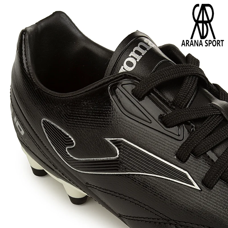 کفش فوتبال جوما JOMA-N10W2201FG اورجینال مشکی براق مخصوص زمین طبیعی-7
