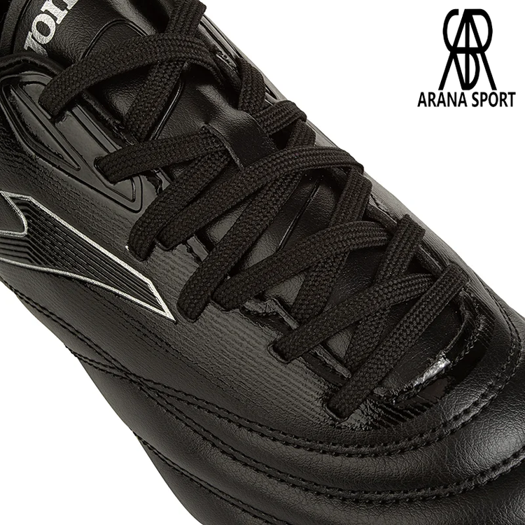 کفش فوتبال جوما JOMA-N10W2201FG اورجینال مشکی براق مخصوص زمین طبیعی-8