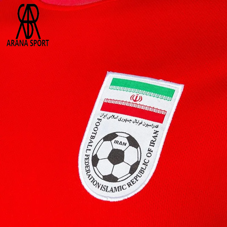 ست پیراهن شورت فوتبال ایران با طراحی جام جهانی، پارچه پلی استر سوزنی، لوگوی گلدوزی شده و مناسب هواداران تیم ملی-6
