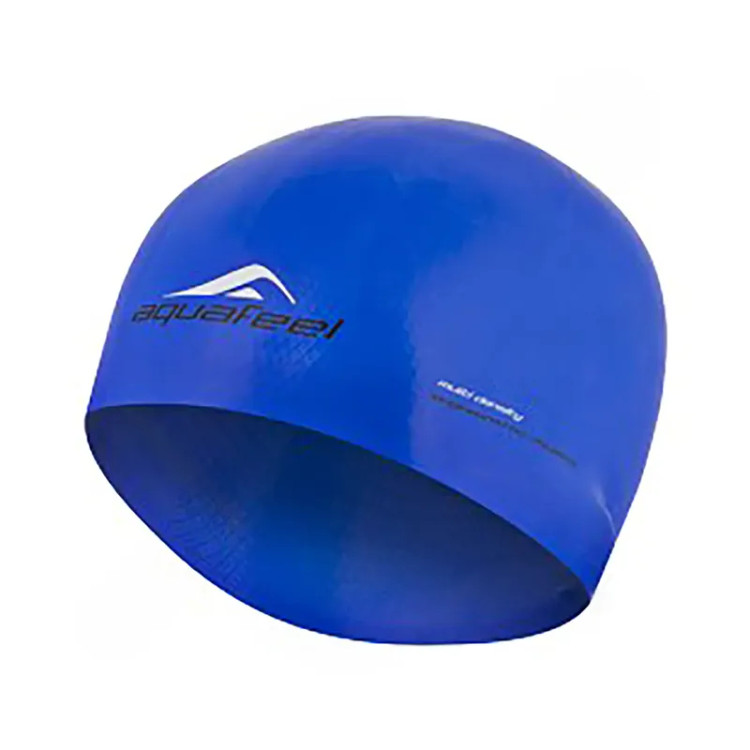 کلاه شنا سیلیکونی Aquafeel مدل HMK 3046 با جنس ۱۰۰٪ سیلیکون، مناسب بزرگسالان، انعطاف بالا، طراحی آیرودینامیک، کمک به کاهش نفوذ آب و محافظت از موها هنگام تمرین مکرر.4