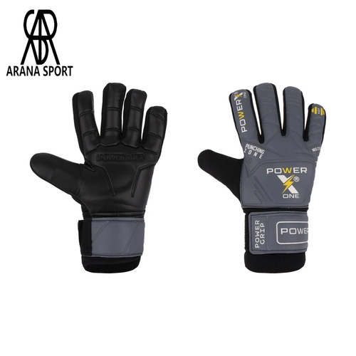 دستکش گلری بچه گانه پاور ایکس PUNCHING ZONE فنردار با لاتکس تقویتشده و چسبندگی بالا، مناسب تمرین دروازهبانی کودک، دارای مچبند عریض، تهویه مناسب و طراحی ارگونومیک-1
