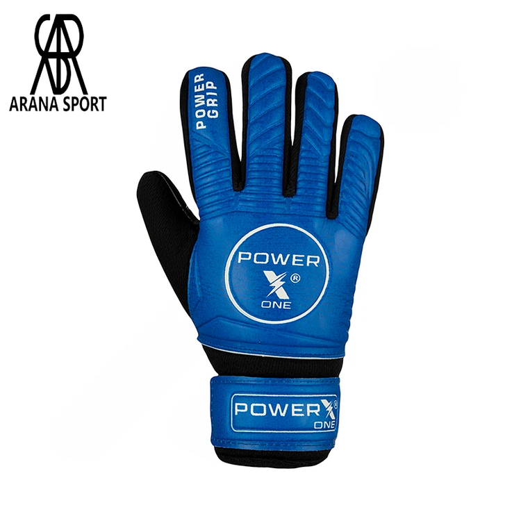 دستکش فوتبال گلری بچه گانه فنردار پاور ایکس پاور گریپ با لاتکس Power Grip و محافظ انگشت، مناسب کودک و نوجوان برای تمرین و مسابقه فوتبال-4