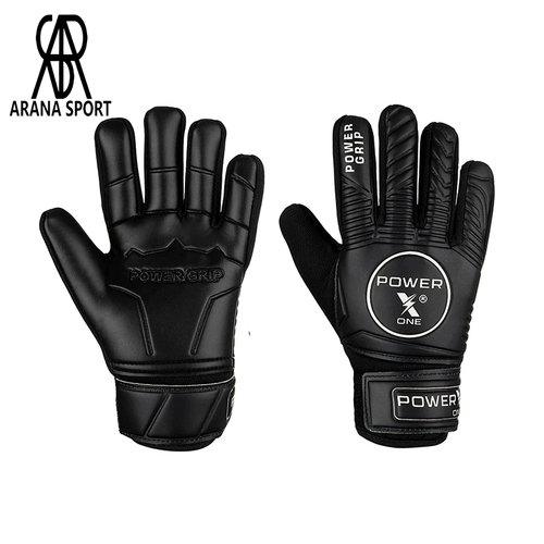 دستکش فوتبال گلری بچه گانه فنردار پاور ایکس پاور گریپ با لاتکس Power Grip و محافظ انگشت، مناسب کودک و نوجوان برای تمرین و مسابقه فوتبال-1