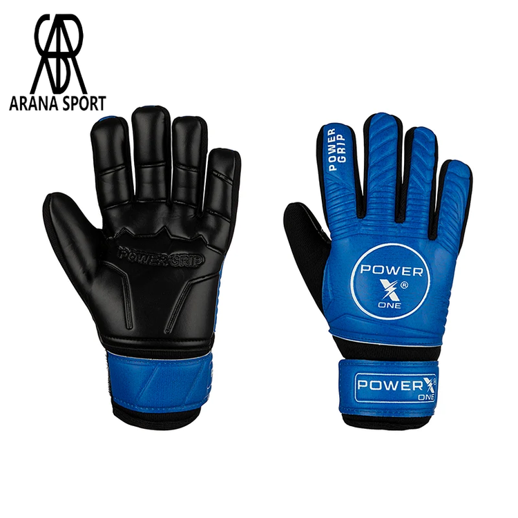 دستکش فوتبال گلری بچه گانه فنردار پاور ایکس پاور گریپ با لاتکس Power Grip و محافظ انگشت، مناسب کودک و نوجوان برای تمرین و مسابقه فوتبال-3