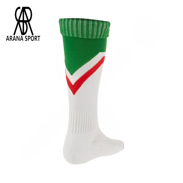 جوراب فوتبال ساق بلند آلشپرت کف حوله ای پسرانه MUH1079-002 کیفیت پارچه ضد سایش تنفس عالی لوگو بافته شده آرنا اسپورتر-2