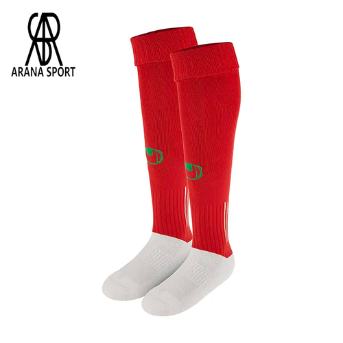 جوراب فوتبال ساق بلند آلشپرت تیمی کف حوله ای MUH939-003 با تهویه عالی، بافت مشبک و کشباف قوی، مناسب سایز 40-45 و قرارگیری ساقبند در تمرین و مسابقه-1