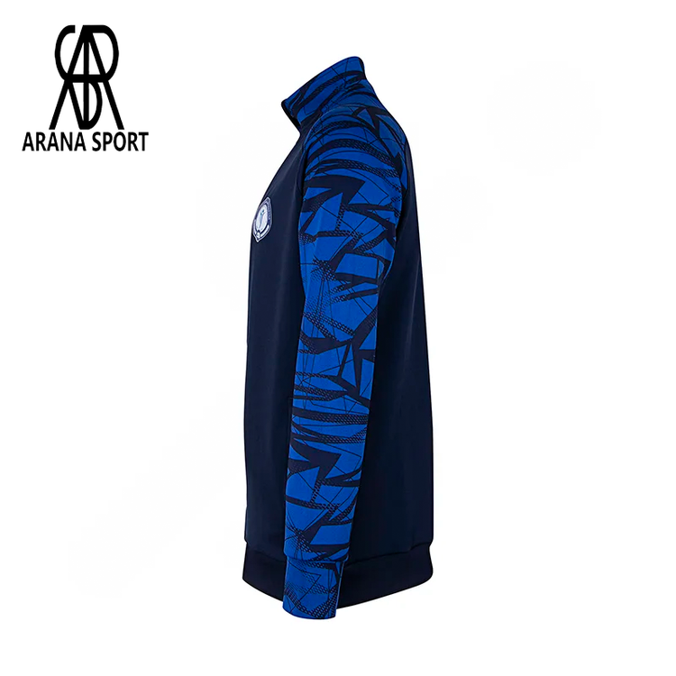 عکس با کیفیت گرمکن ورزشی مردانه هواداری گل گوهر سیرجان MUH 3150-001 با لوگوی گلدوزی شده آلاشپورت و رنگ سازمانی تیم مناسب برای هواداران و ورزشکاران در سایت آرنا اسپورتر-3