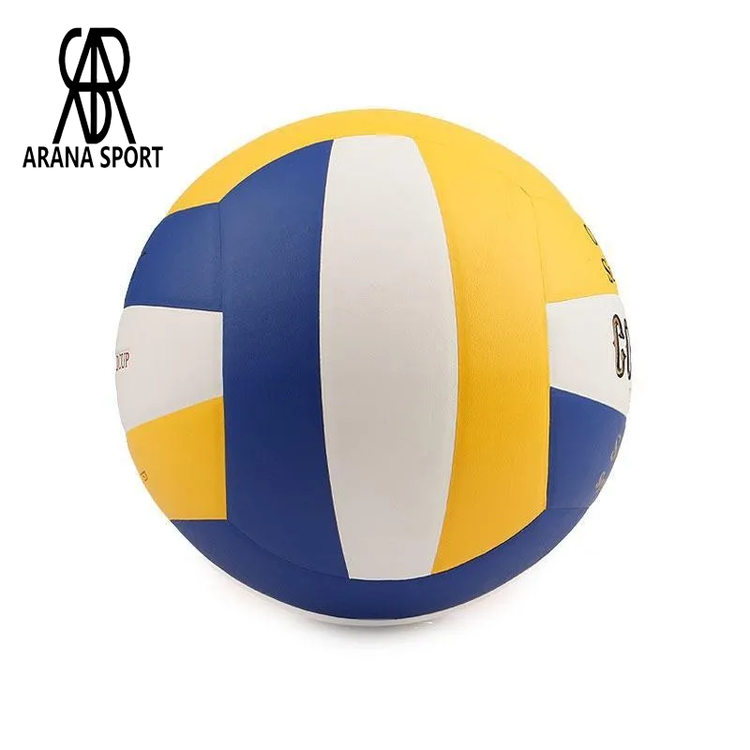 توپ والیبال گلد کاپ AGCV18 Soft Touch اصلی CPT سایز 5 با رویه پرسی SV-5W، مناسب تمرین نیمه حرفهای، قابل استفاده در سالن و فضای باز-3