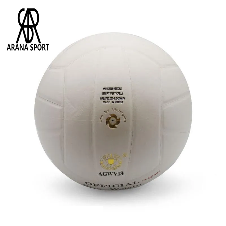 توپ والیبال گلد کاپ AGCV18 Soft Touch اصلی CPT سایز 5 با رویه پرسی SV-5W، مناسب تمرین نیمه حرفهای، قابل استفاده در سالن و فضای باز-7